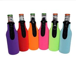 Other Drinkware Bottle Cover Insulated Sleeve Bag DIY Summer Insulator 330ml Zipper Beer Bottle Holder dh0814