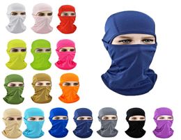 Motorcycle Face Mask Cycling Balaclava Fu Cover Buffs Hat Balaclava lycra Ski Neck Summer Sun Ultra UV Protection Thin Hot B04158482720