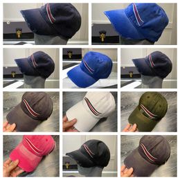 Luxury Brand Designer Snapbacks hats Letters Wave Embroidery Ball Cap unisex print Cotton casquette Caps Street Caps With Sea Waves 4 Season Sun Fisherman hat mix