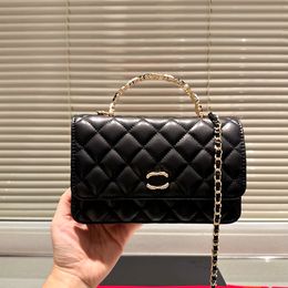 Fashion Designer bag High quality size18X11cm with box rich bag fragrant grandma bag Hand-held crossbody bag