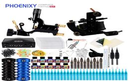 Complete Tattoo Kit 1 Rotary Machine 1 Tattoo Machines Gun Ink Set Power Supply Body Art Tools Set Permanent Makeup24713545996