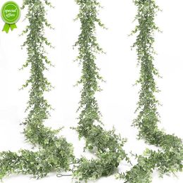 New Artificial Eucalyptus Garland Rattan DIY Wedding Arch Wall Background Decoration for Home Garden Ivy Hanging Green Fake Plants