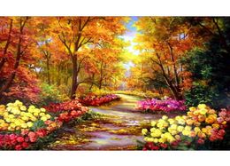 DIY Oil Painting By Numbers Scenery Theme 5040CM2016 Inch On Canvas For Home Decoration Kits for Adults Unframed7460568