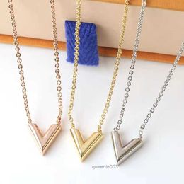 Tiffanylise Luxury Love Designer Heart Necklace Gold Women Stainless Steel Pendant Marry Jewelry Wedding Cf9d