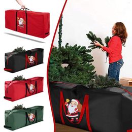 Storage Bags Portable Bag Large Cloth Christmas Tree Decoration Linen Bins Moving