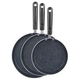 Pans 1Pc NonStick Frying Pan Radiant Cooker Induction Breakfast Pancake Egg Gas Stove Pizza Maker Cookware 231122