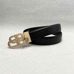 26% OFF Belt Designer New two-layer cowhide rotating buckle genuine leather durable and versatile jeans with Ba Jia belt male gift