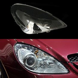 Car Front Headlight Cover Headlamp Lampshade Lampcover Head Lamp Glass Lens Shell For Mercedes-Benz SLK SLK280 300 350 2004~2010