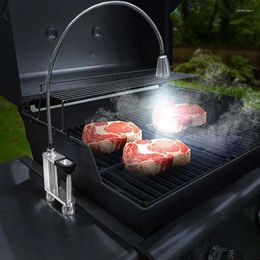 Tools Magnetic BBQ Led Grill Light Adjustable 360 Degree Flexible Gooseneck Screw Clamp For Party Office Outdoor Indoor Barbeque