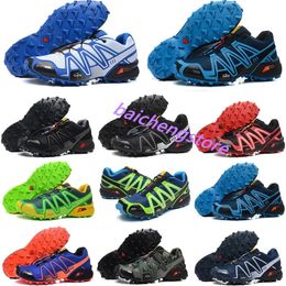 Designer Shoes Speed Cross 3.0 CS Mens Running Shoes Mesh Triple Black White Blue Red Running Sports Hiking Shoes L5