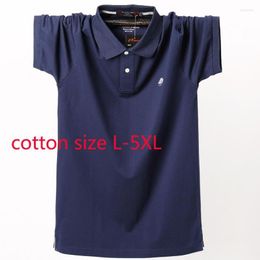Men's T Shirts Cotton Arrival Large Summer Fashion Men Short Sleeve Casual Knitted Shirt Plus Size L XL 2XL 3XL 4XL 5XL