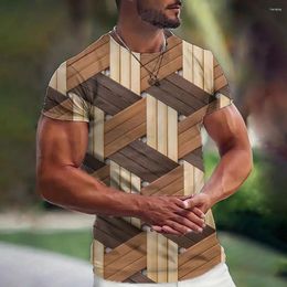Men's T Shirts 3D Shirt Men Fashion Hip Hop O-neck Short Sleeve Tops Abstract Harajuku T-shirts Oversized Tees Man Clothing 2023