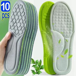 Shoe Parts Accessories Memory Foam Insoles for Shoes Men Women Nano Antibacterial Massage Sport Insole Feet Orthopaedic Sole Running 231124