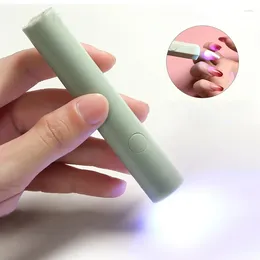 Nail Dryers Portable Mini Pen Quick Dry USB Dryer Machine Home Potherapy Tools Professional UV LED Lamp