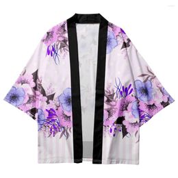 Men's Sleepwear Vintage Style Women Robe Japanese Cardigan Taoist Shirts Kimono Coat Summer Lady Bathrobe Jacket Casual Yukata Home Clothes