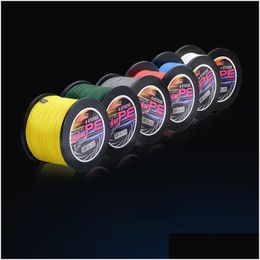 Braid Line Strands Braided Fishing Line Japanese Durable Monofilament Rock Sea Thread Bk Spool All Size 0.4 To 10 Drop Delivery Sports Dhj7V