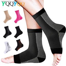 Ankle Support 1Pair Nropathy Socks for Women Men for Joint Pain Reli Ank Seve with Right Compression Plantar Fasciitis Socks Q231124