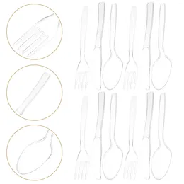 Forks Disposable Knife Fork Spoon Plastic Serving Utensils Party Cutters Spoons Kit