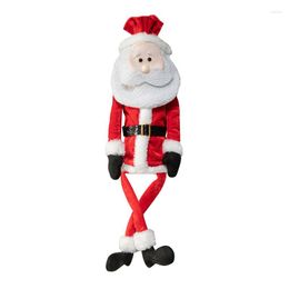 Storage Bags Christmas Cartoon Red Wine Bottle Cover Table Decoration Bag