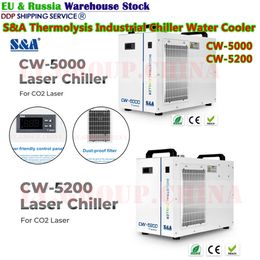 2023 Hot UV Laser Marking Machine Use Chiller S&A Industrial Water Cooller CWUP-05 CWUP-10 CWUL-20 High Precision Free Shipping