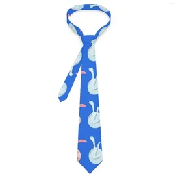 Bow Ties Mens Tie Easter Day Neck Fun Print Classic Elegant Collar Graphic Wedding Party Quality Necktie Accessories