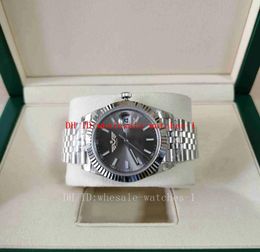 9 Style Unisex Watch BPF Maker Ladies Watches 36mm 126233 126234 Jubilee Bracelet Dark grey Dial Sapphire 2813 Automatic Mechanical Women's Wristwatches 18k
