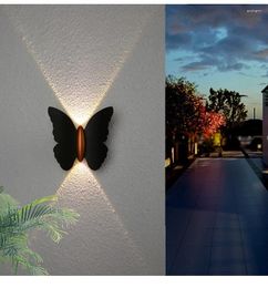 Wall Lamp Outdoor Lamps Simulation Butterfly Corridor Aisle Entrance Decorative Living Room And Lanterns