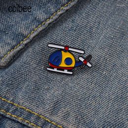 Brooches Cartoon Airplane Childhood Enamel Pins Memory Brooch Backpack Lapel Clothes Badge Aircraft Jewelry For Kids Friends Wholesale