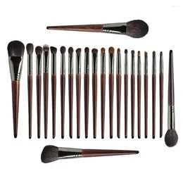 Makeup Brushes 1PCS Point Shader Eye Brush Set Horse Hair Tapered Smudge Crease Blending Eyeshadow Brochas De Maquillaje