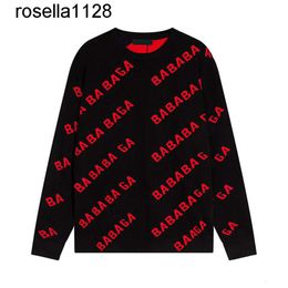 Embroidery Classic Hoodies Designer Luxury Mens Womens Fashion Brand Round Full Printed Letter Sweater Mens Womens Hoodie
