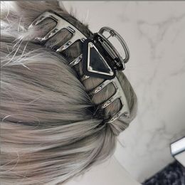 14pcs Womens Designer HairClips Barrettes Metal Triangle Ladies Hair Clip With Stamp Women Girl Brand High Quality Fashion Hair Accessories gift