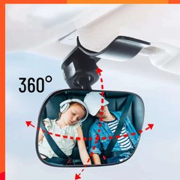 New New Rear View Baby Mirror Car Back Seat Rear View Facing Headrest Mount Child Kids Infant Baby Safety Monitor Accessories