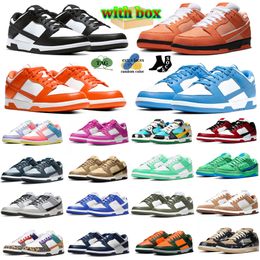 Panda Pigeon running Shoes men women designer sneakers Orange Lobster Team Red Stadium Green Fuchsia Midnight Navy Grey Fog Kentucky low outdoor sports trainers