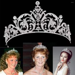 Hair Clips European British York Tiara Crown Girls Woman Bridal Birthday Wedding Party Prom Evening Dress Accessories