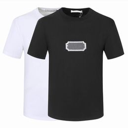 Summer Men's T-Shirts Cotton Shirts Solid Colour Short Sleeve Tops Slim Breathable Men's streetwear Male Tees size XXXL clothes #99