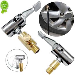 Car Tire Inflatable Pump Valve Clip Universal Portable Air Compressor Tyre Inflator Chuck with Barb Connector Auto Repair Tools
