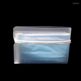 Storage Bags 5pcs Disposable Mask Foldable Bag Portable Clip Folder Box Almacenamiento En El Hogar Home