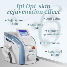 Professional Non-invasive Freezing Point Painless Hair Removal Painless Depilatory Machine Multiple Waveplates Skin Whitening Vascular Acne Treatment Center