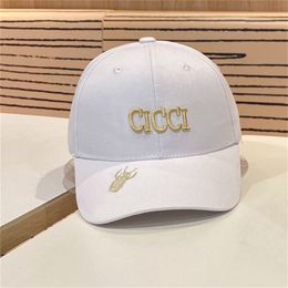 Fashion Women Men Baseball Caps Embroidered Patch Cotton Black White Lovers Casual Outdoor Versatile Cap Fine Twill Geological Fabric