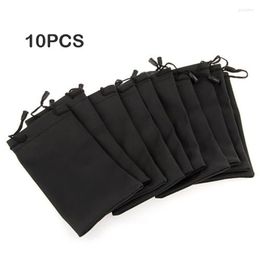 Storage Bags 10PC Soft Cloth Dust Bag Pouches For Sunglasses Mp3 Ring Lipstick Jewelry Necklace Watch Prevent Scratches Carry