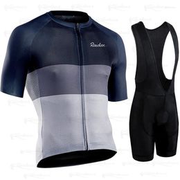Racing Sets Raudax Team Cycling Jerseys Bike Wear Clothes Quick-Dry Bib Gel Clothing Ropa Ciclismo Uniformes Maillot Sport