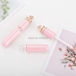 Storage Bottles 10/30pcs 7ml Pink Empty Lip Gloss Tube Lipgloss Bottle DIY Plastic Liquid Lipstick Professional Women Beauty Makeup Tools