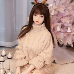 THE SEX DOLL Solid Doll Full Silicone Real Person Inverted Mold With Pubic Hair Fun Adult Men's Dirty Soft Handle Can Be Inserted