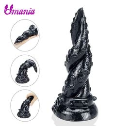 NXY Dildos Realistic Octopus Tentacle Dildo Huge Penis Soft Healthy Pvc Butt Plug Sex Toys for Women Lesbian with Suction Cup Adul3791218