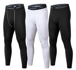 Men'S Pants Sports Tights Pro Combat Basketball Mens Fitness Quickly Dry Running Compression Gym Joggers Skinny Drop Delivery A Dhftn