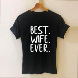 Men's T Shirts Wife Ever Letters Printed Animal Shirt Funny Teeshirt Clothing Casual Short Sleeve Tops Tees Drop