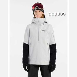 Mens Jackets Coats Designer Arcterys Hoodie Jakets Sentinel Womens Waterproof Windproof Breathable Comfortable Free Skiing White WN-O6CZ