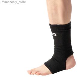 Ankle Support 1 Pair Boxing Ank Support Strong Foot Brace Elastic Ank Protector Anti-Slip Running Sprain Prevention Sport Fitness Guards Q231124