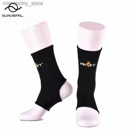 Ankle Support Muay Thai Ankt Men Women Kids MMA Ank Support Brace Pretector Foot Socks Guards Sanda Martial Arts Boxing Training Equipment Q231124