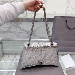 Silver Designer Lightweight Bag Crossbody For Woman High-Quality Medium Casual Handbags Weekend Bags